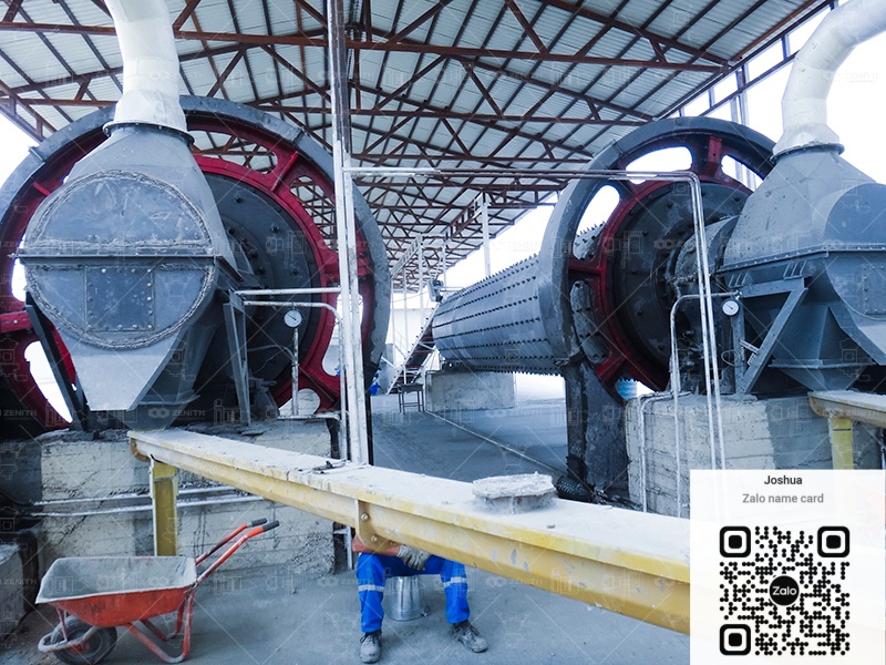 Nhà máy nghiền Xỉ (GBS) 5 t/h bằng Máy nghiền bi — Thanh Hóa
