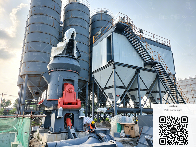 Nhà máy nghiền Thạch cao 58 t/h bằng Máy nghiền đứng LM — Hải Phòng