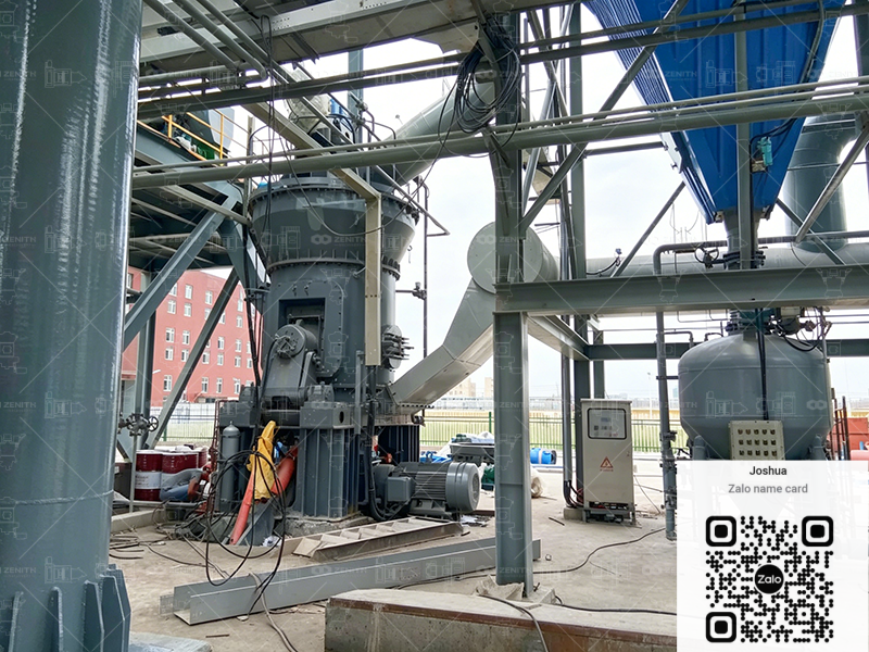 Nhà máy nghiền Dolomit 107 t/h bằng Máy nghiền đứng LM — Hải Phòng