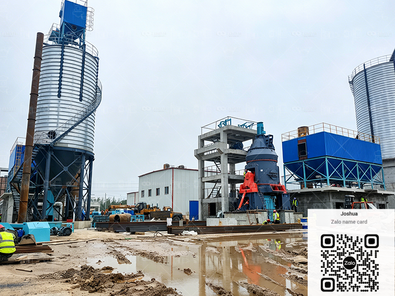 Máy nghiền đứng LM cho Xỉ (GBS) — 94 t/h, nghiên cứu trường hợp Quảng Ninh