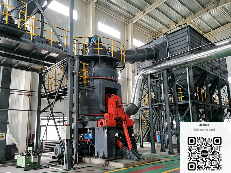 Nhà máy nghiền Đá vôi (canxi cacbonat) 31 t/h bằng Máy nghiền đứng LM — Lâm Đồng