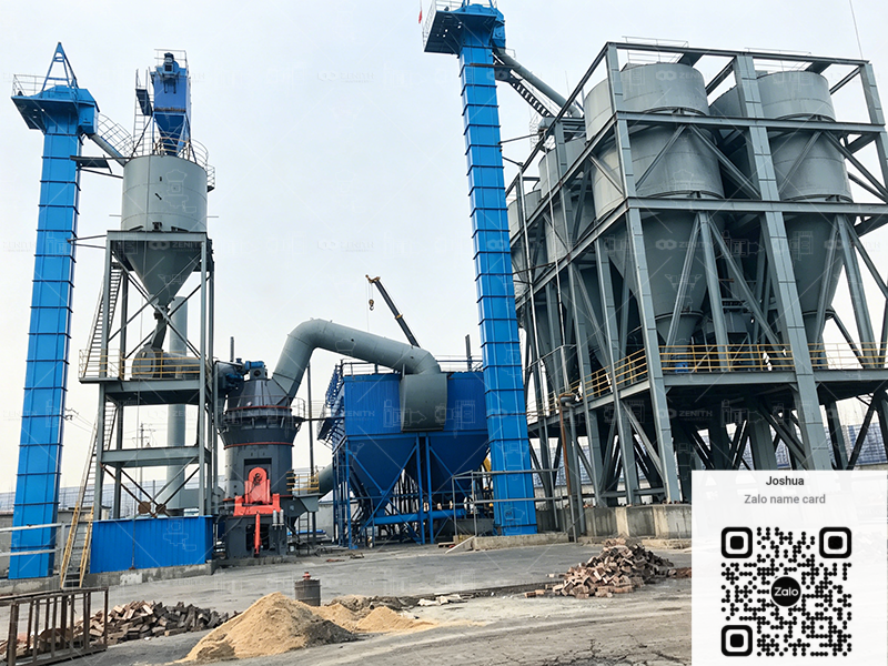 Máy nghiền đứng LM cho Đá vôi (canxi cacbonat) — 109 t/h, nghiên cứu trường hợp Lâm Đồng