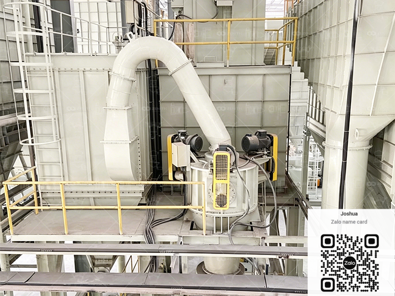 Nhà máy nghiền Barit 6 t/h bằng Máy nghiền đứng siêu mịn LUM — Hồ Chí Minh