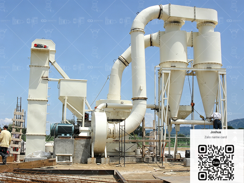 Nhà máy nghiền Đá vôi (canxi cacbonat) 9 t/h bằng Máy nghiền tốc độ trung bình MTM — Nghệ An