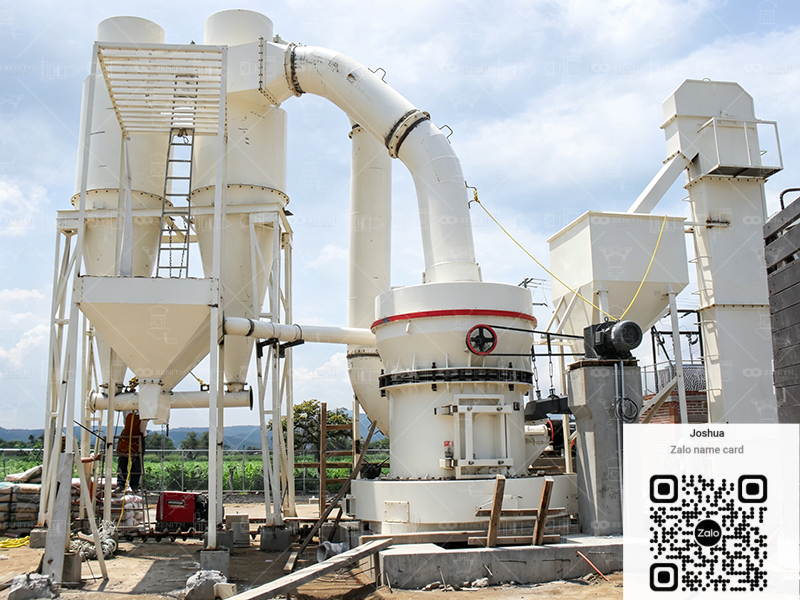 Nhà máy nghiền Đá vôi (canxi cacbonat) 5 t/h bằng Máy nghiền tốc độ trung bình MTM — Hồ Chí Minh