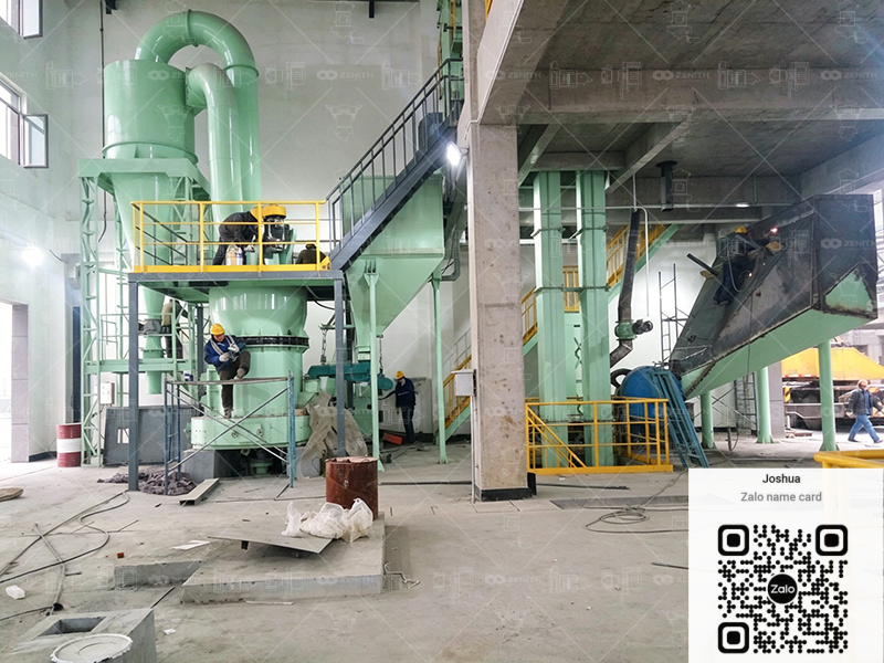 Nhà máy nghiền Dolomit 4 t/h bằng Máy nghiền tốc độ trung bình MTM — Hồ Chí Minh