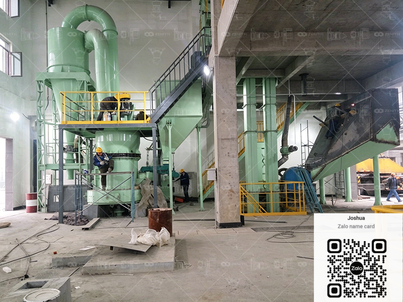 Nhà máy nghiền Đá cẩm thạch 17 t/h bằng Máy nghiền tốc độ trung bình MTM — Thanh Hóa