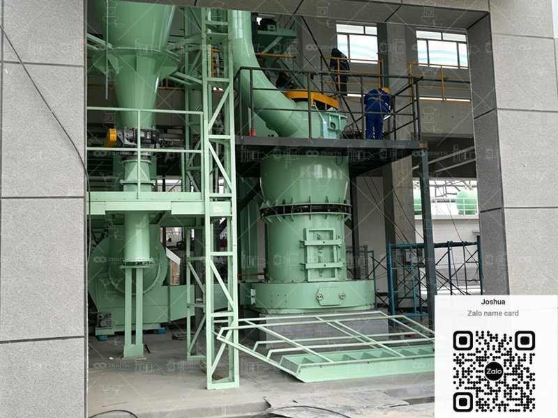 Máy nghiền tốc độ trung bình MTM cho Đá vôi (canxi cacbonat) — 20 t/h, nghiên cứu trường hợp Nghệ An
