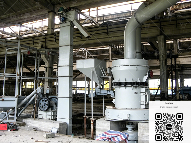 Máy nghiền tốc độ trung bình MTM cho Đá vôi (canxi cacbonat) — 21 t/h, nghiên cứu trường hợp Bình Định