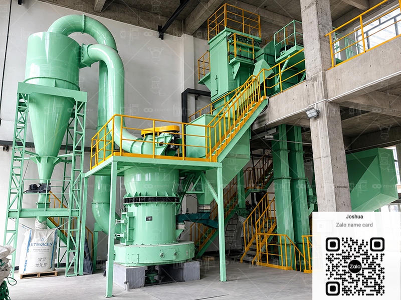 Nhà máy nghiền Đá vôi (canxi cacbonat) 46 t/h bằng Máy nghiền thang MTW — Lâm Đồng