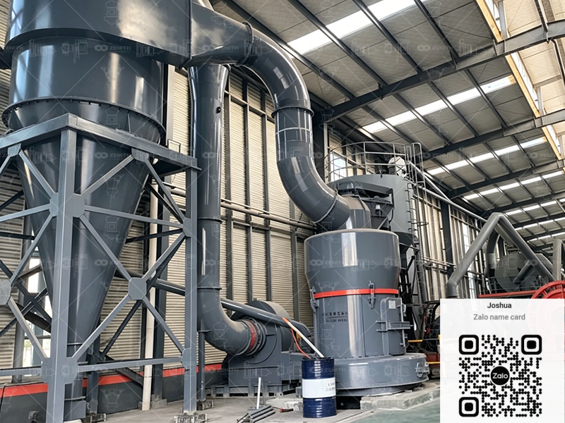 Nhà máy nghiền Đá vôi (canxi cacbonat) 15 t/h bằng Máy nghiền thang MTW — Hồ Chí Minh