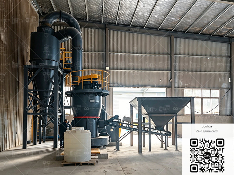 Máy nghiền thang MTW cho Đá vôi (canxi cacbonat) — 47 t/h, nghiên cứu trường hợp Nghệ An