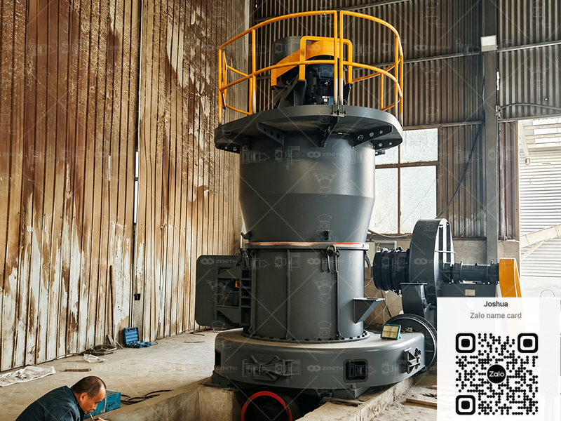 Nhà máy nghiền Đá vôi (canxi cacbonat) 6 t/h bằng Máy nghiền thang MTW — Quảng Ninh