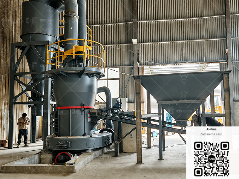 Nhà máy nghiền Đá vôi (canxi cacbonat) 22 t/h bằng Máy nghiền thang MTW — Nghệ An