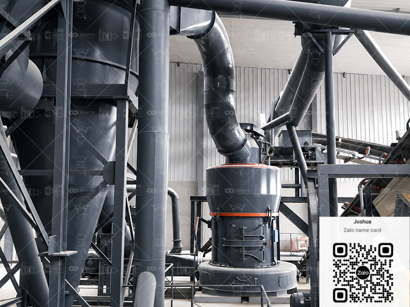 Nhà máy nghiền Đá vôi (canxi cacbonat) 14 t/h bằng Máy nghiền thang MTW — Hải Phòng