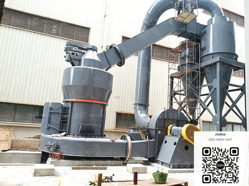 Máy nghiền Raymond cho Thạch anh — 16 t/h, nghiên cứu trường hợp Quảng Ninh