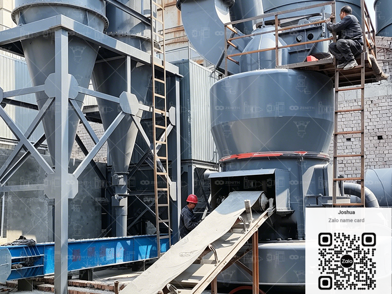 Nhà máy nghiền Feldspar 34 t/h bằng Máy nghiền Raymond — Hồ Chí Minh