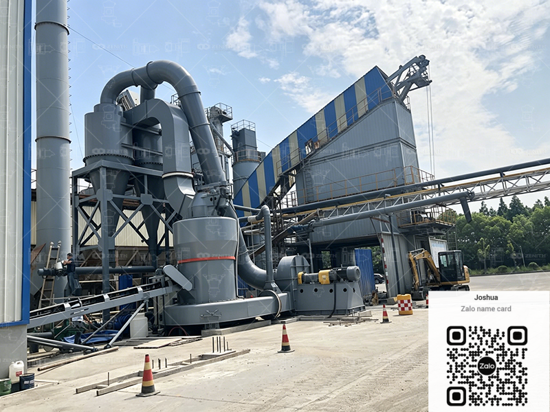 Nhà máy nghiền Thạch cao 31 t/h bằng Máy nghiền Raymond — Hải Phòng