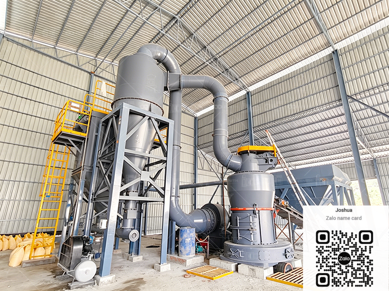 Nhà máy nghiền Barit 6 t/h bằng Máy nghiền Raymond — Đồng Nai