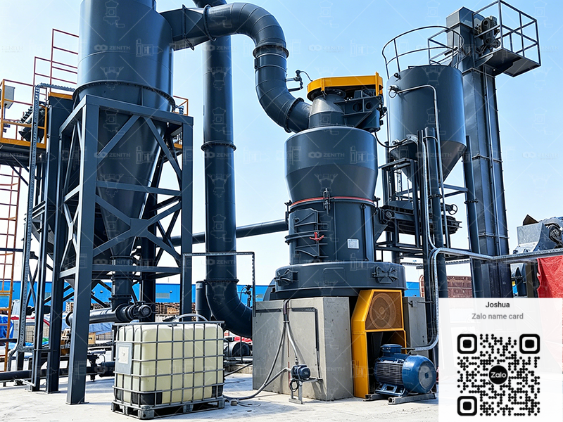 Máy nghiền Raymond cho Dolomit — 28 t/h, nghiên cứu trường hợp Quảng Ninh