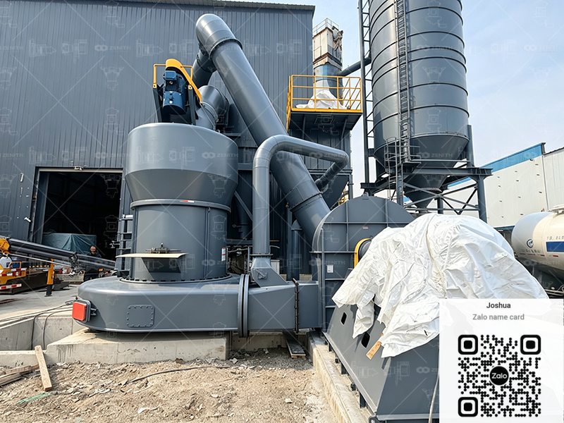 Máy nghiền Raymond cho Đá cẩm thạch — 18 t/h, nghiên cứu trường hợp Nghệ An