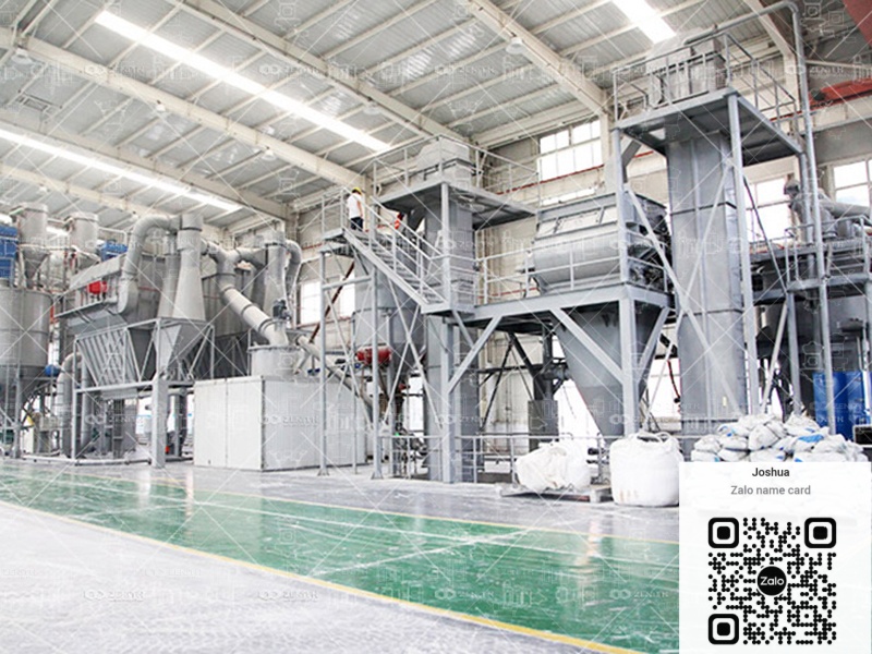 Nhà máy nghiền Barit 2 t/h bằng Máy nghiền siêu mịn XZM — Thanh Hóa
