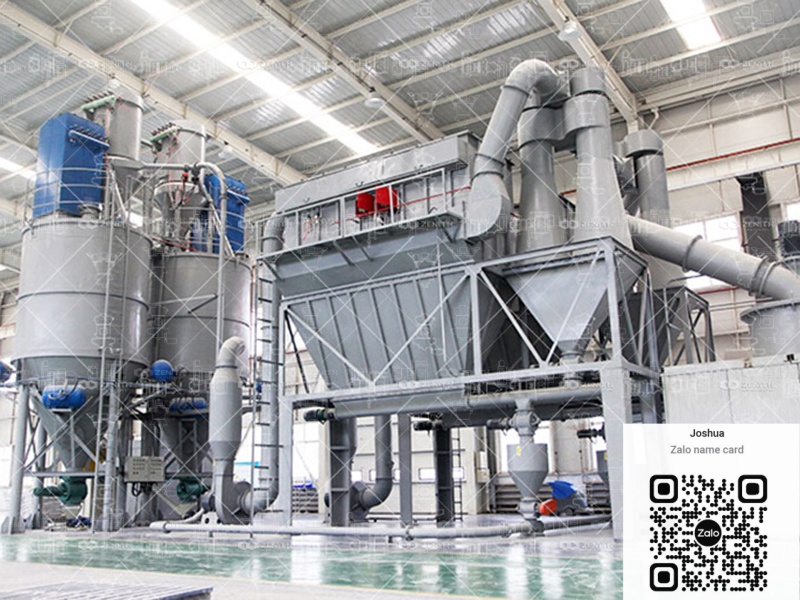 Nhà máy nghiền Barit 10 t/h bằng Máy nghiền siêu mịn XZM — Lâm Đồng