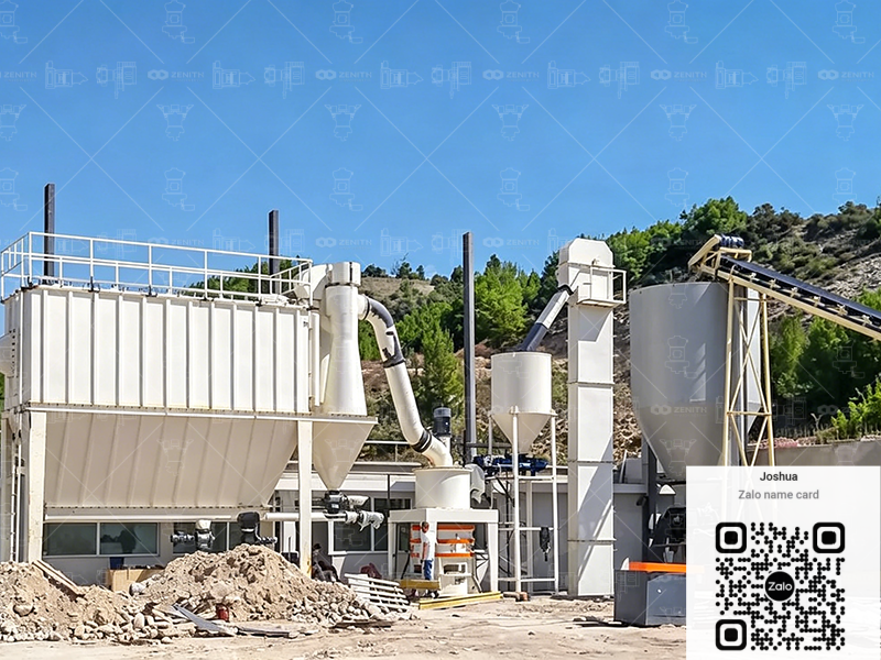Nhà máy nghiền Cao lanh (kaolin) 11 t/h bằng Máy nghiền siêu mịn XZM — Lâm Đồng