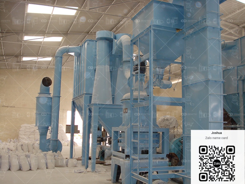 Nhà máy nghiền Thạch anh 7 t/h bằng Máy nghiền siêu mịn XZM — Quảng Ninh