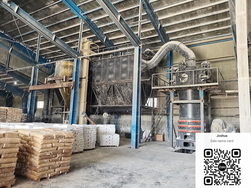 Nhà máy nghiền Cao lanh (kaolin) 6 t/h bằng Máy nghiền siêu mịn XZM — Hải Phòng